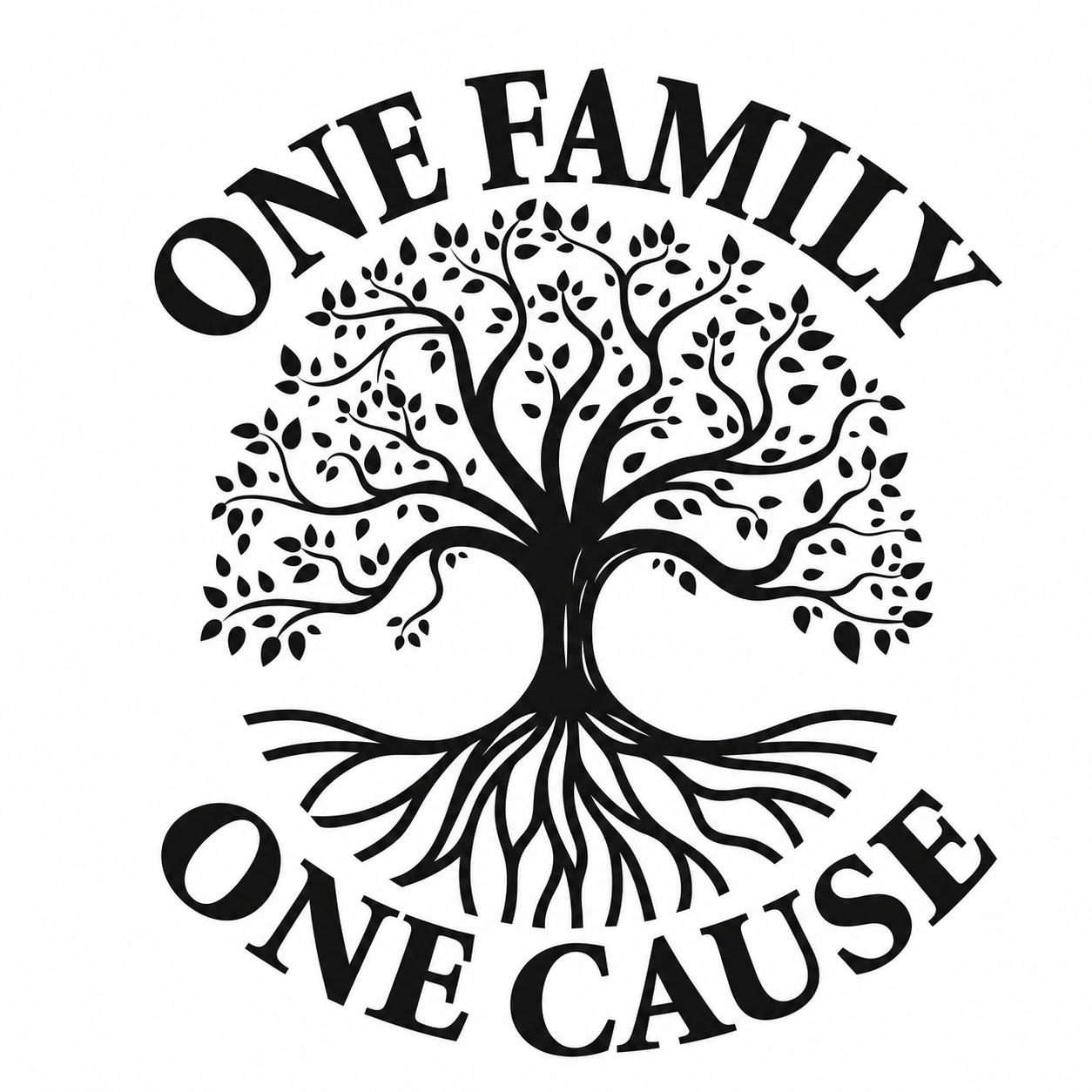 One Family One Cause logo